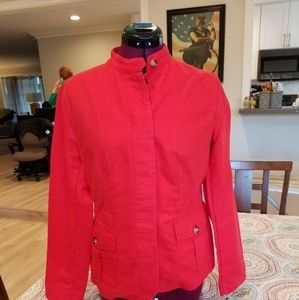 Talbots twill jacket